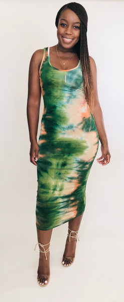 tie dye homecoming dress Long A-line Glitter Tie Dye Formal Dress by Poly USA 8346 ABC Fashion