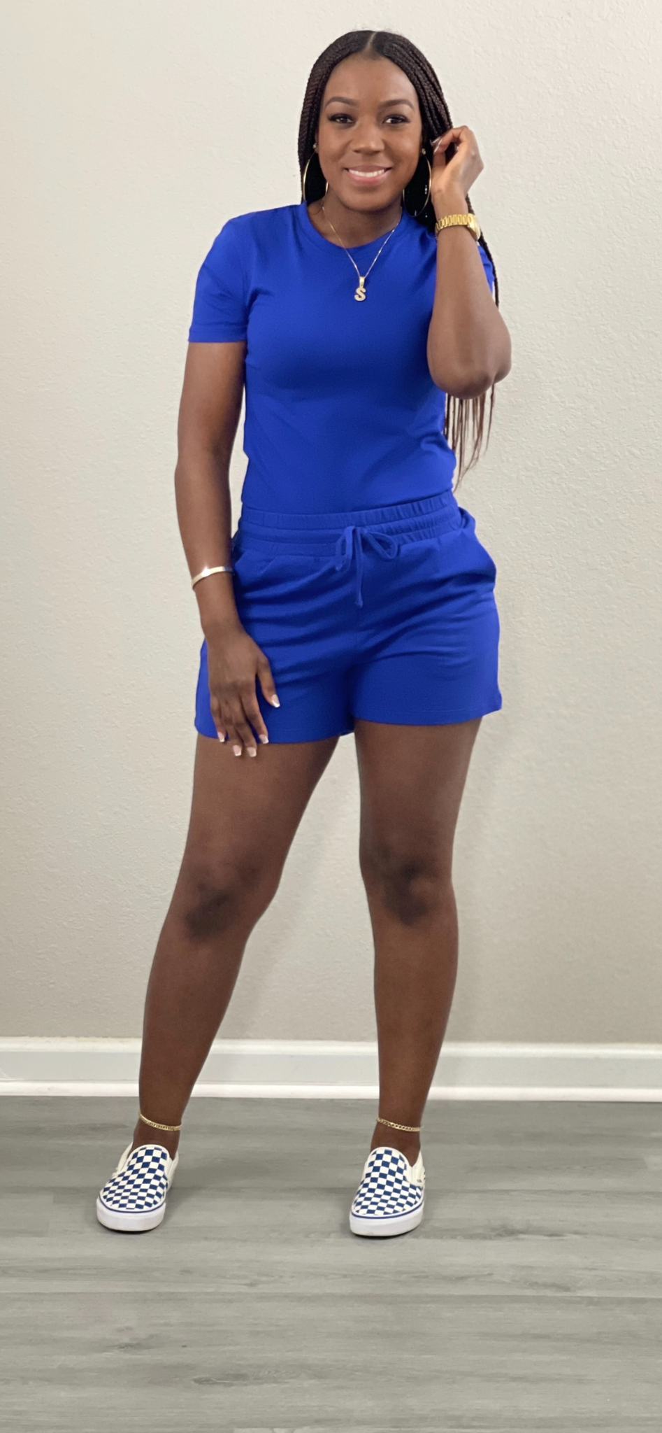 Royal blue 2025 sweat shorts